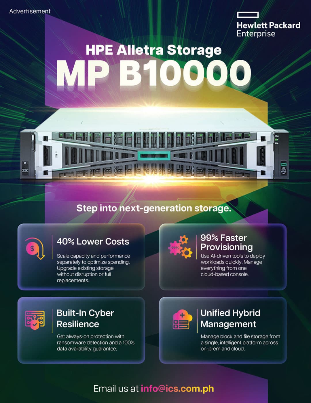 HPE Alletra Storage MP B10000